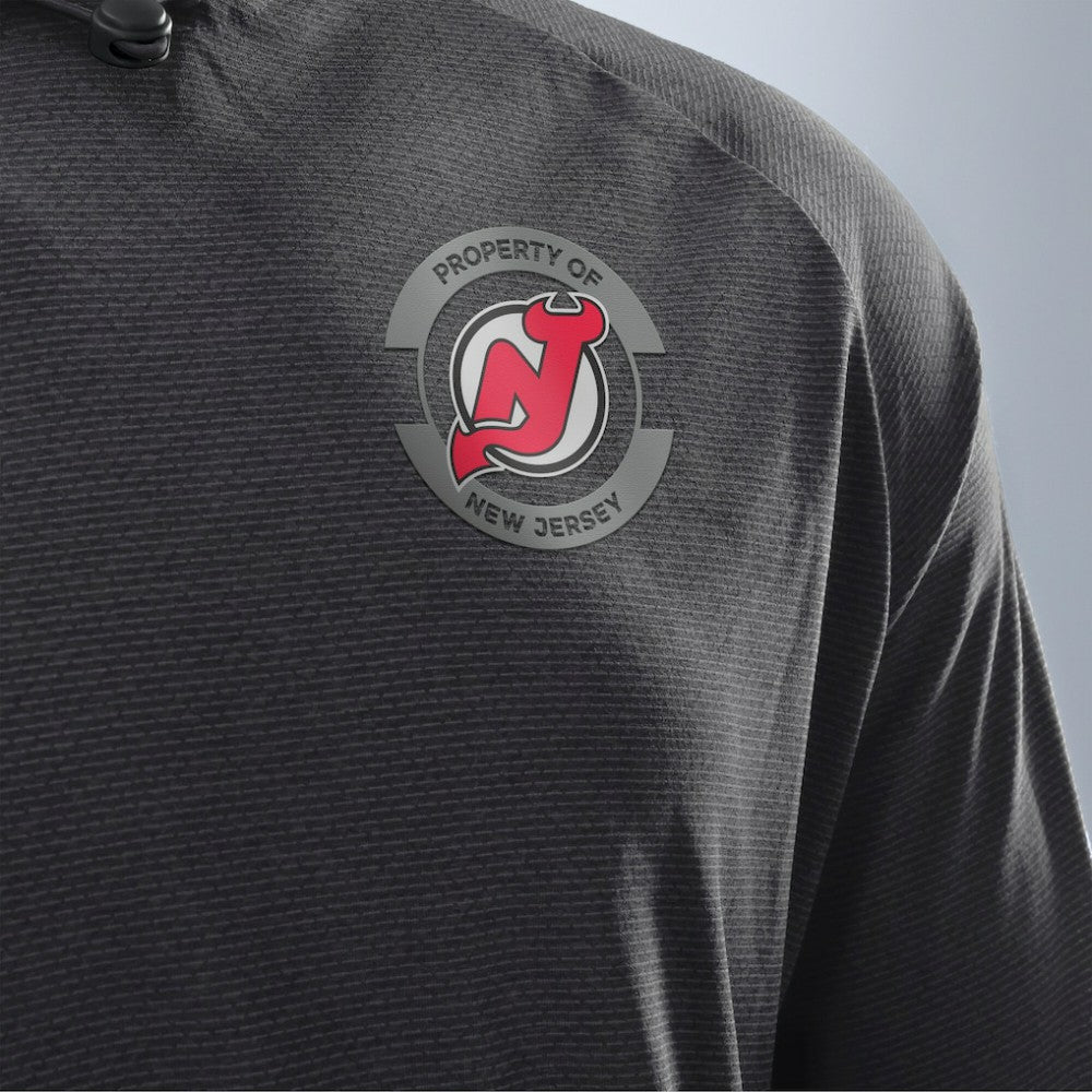 New Jersey Devils Fanatics Authentic Pro Rink Hoodie - Charcoal | US 202495244