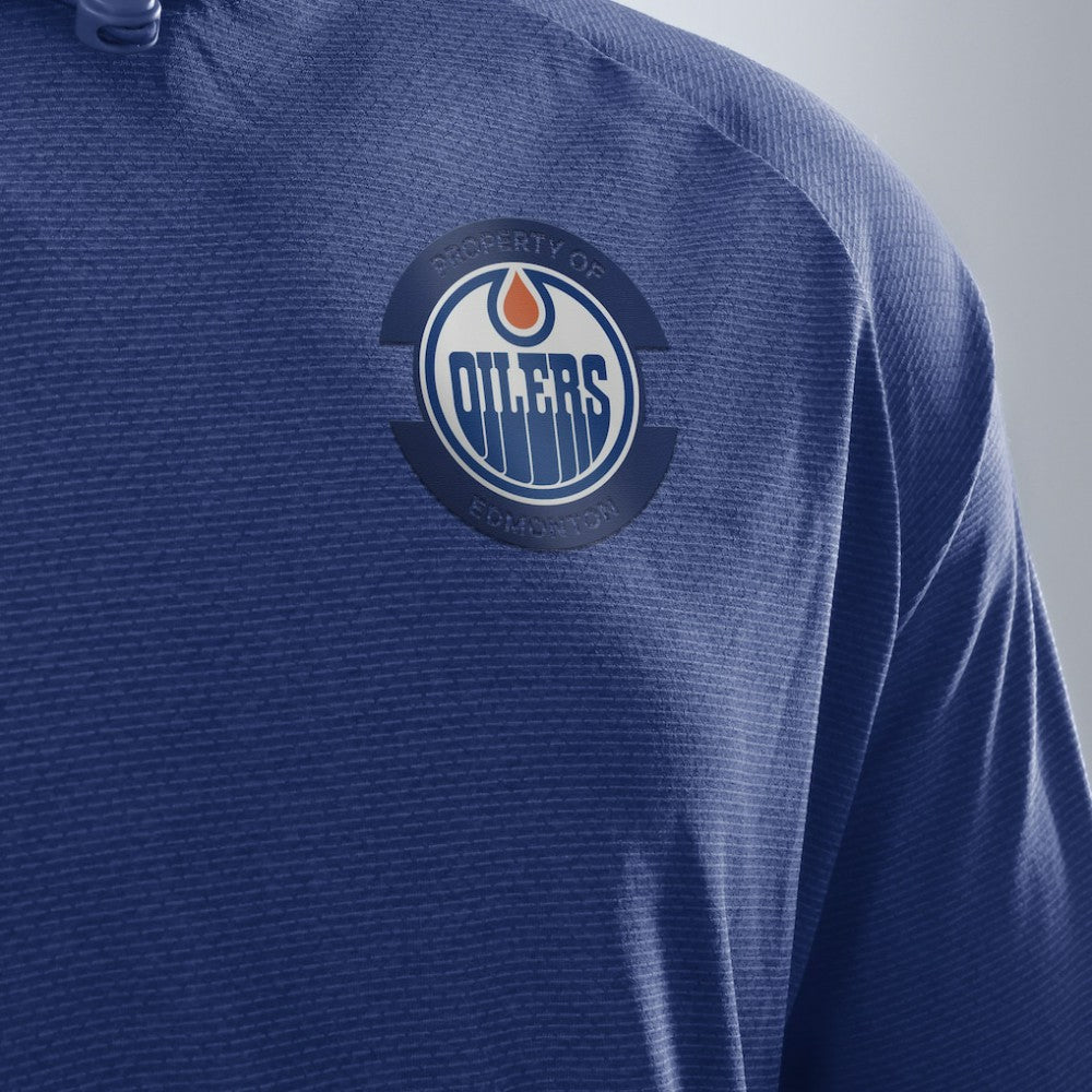 Edmonton Oilers Fanatics Authentic Pro Rink Hoodie - Royal | US 202495245