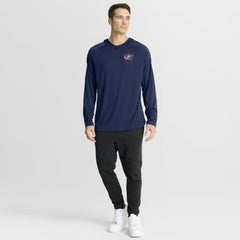 Columbus Blue Jackets Fanatics Authentic Pro Rink Hoodie - Navy | US 202495250
