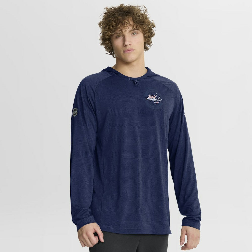Washington Capitals Fanatics Authentic Pro Rink Hoodie - Navy | US 202495262