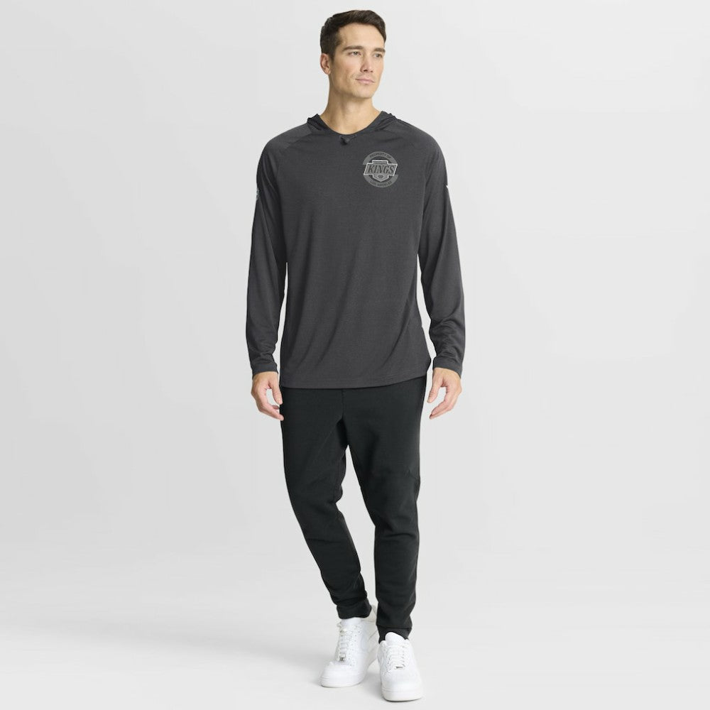 Los Angeles Kings Fanatics Authentic Pro Rink Hoodie - Charcoal | US 202495266