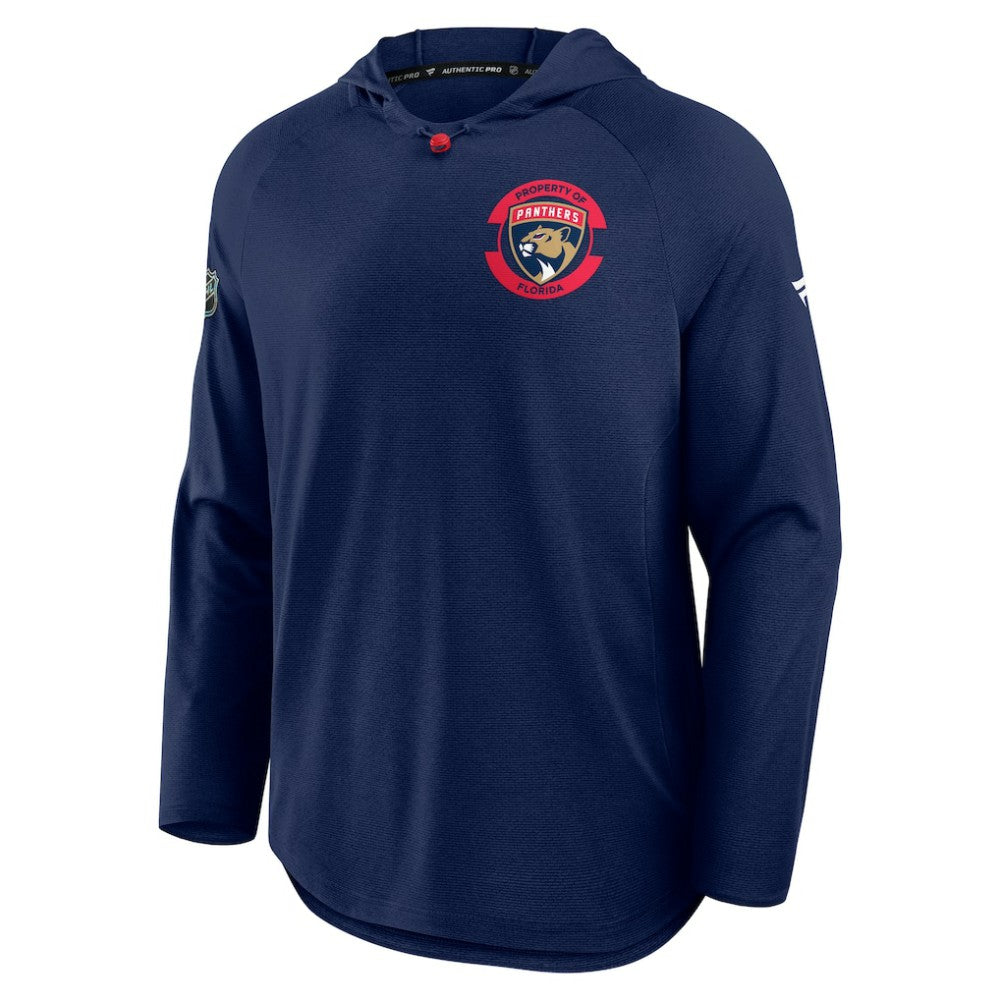 Florida Panthers Fanatics Authentic Pro Rink Raglan Hoodie - Navy | US 202495267