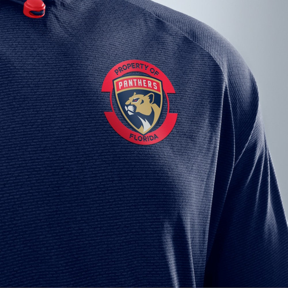 Florida Panthers Fanatics Authentic Pro Rink Raglan Hoodie - Navy | US 202495267