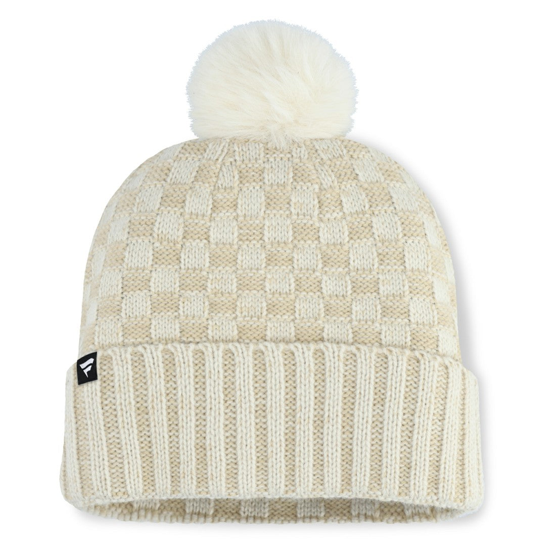 New York Jets Women's Nickel Cuffed Knit Hat with Pom - Natural Hats