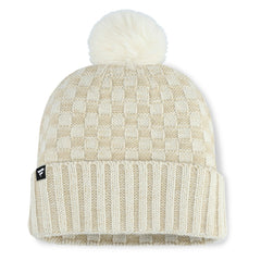 New York Jets Women's Nickel Cuffed Knit Hat with Pom - Natural Hats