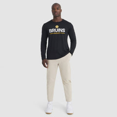 Boston Bruins Fanatics Authentic Pro Rink Tech Long Sleeve T-Shirt - Black | US 202495519
