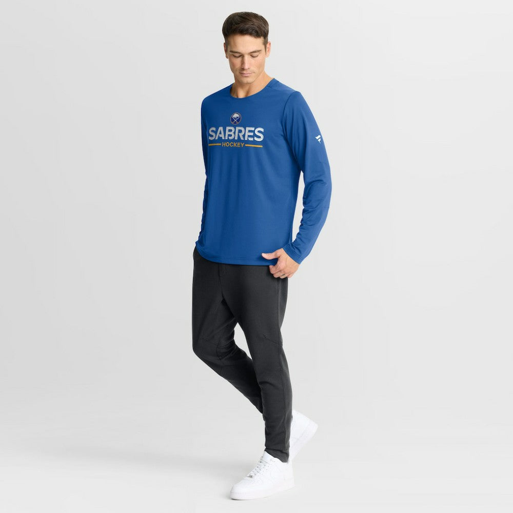 Buffalo Sabres Fanatics Authentic Pro Rink Tech Long Sleeve T-Shirt - Royal | US 202495520