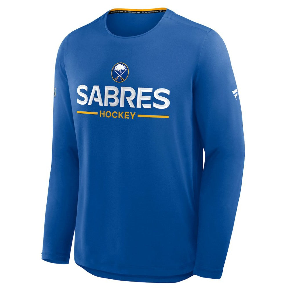 Buffalo Sabres Fanatics Authentic Pro Rink Tech Long Sleeve T-Shirt - Royal | US 202495520