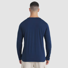 Montreal Canadiens Fanatics Authentic Pro Rink Tech Long Sleeve T-Shirt - Navy | US 202495532