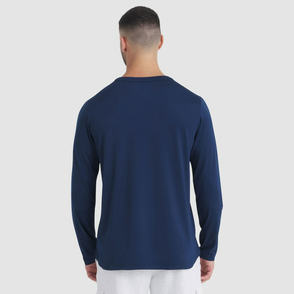 New York Rangers Fanatics Authentic Pro Rink Tech Long Sleeve T-Shirt - Navy | US 202495536