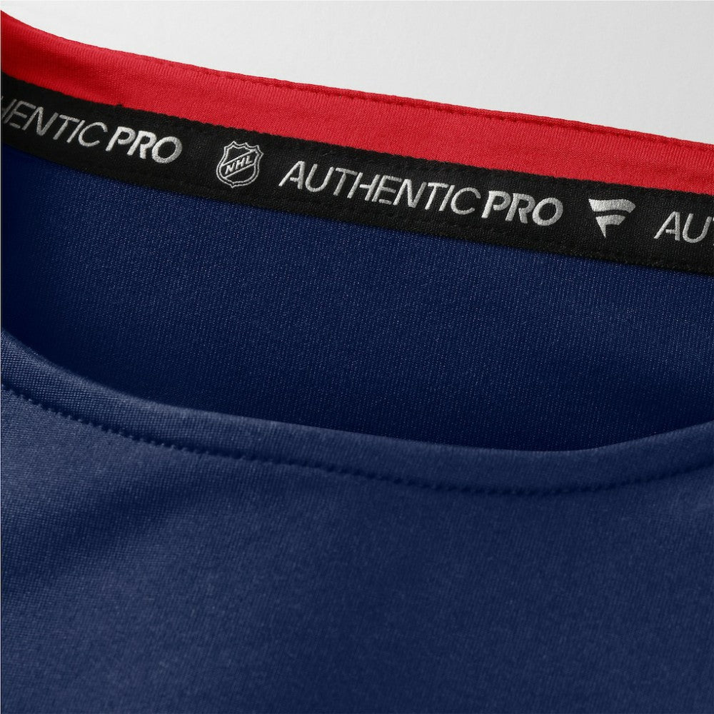 New York Rangers Fanatics Authentic Pro Rink Tech Long Sleeve T-Shirt - Navy | US 202495536