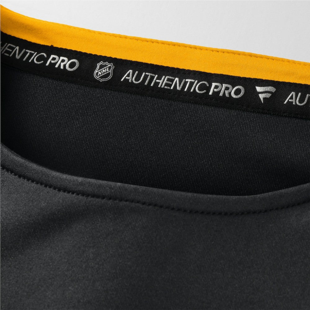 Pittsburgh Penguins Fanatics Authentic Pro Rink Tech Long Sleeve T-Shirt - Black | US 202495541