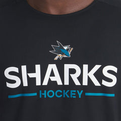 San Jose Sharks Fanatics Authentic Pro Rink Tech Long Sleeve T-Shirt - Black | US 202495542