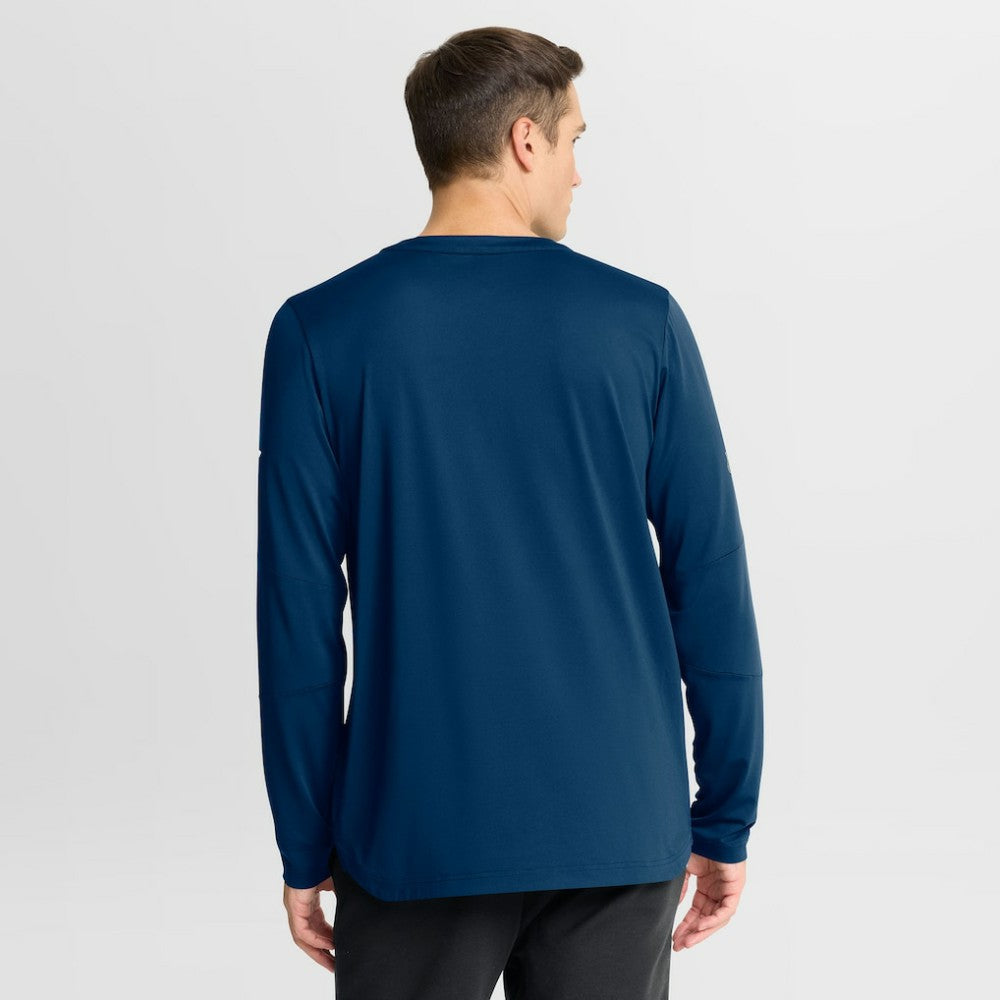 Seattle Kraken Fanatics Authentic Pro Rink Tech Long Sleeve T-Shirt - Navy | US 202495543