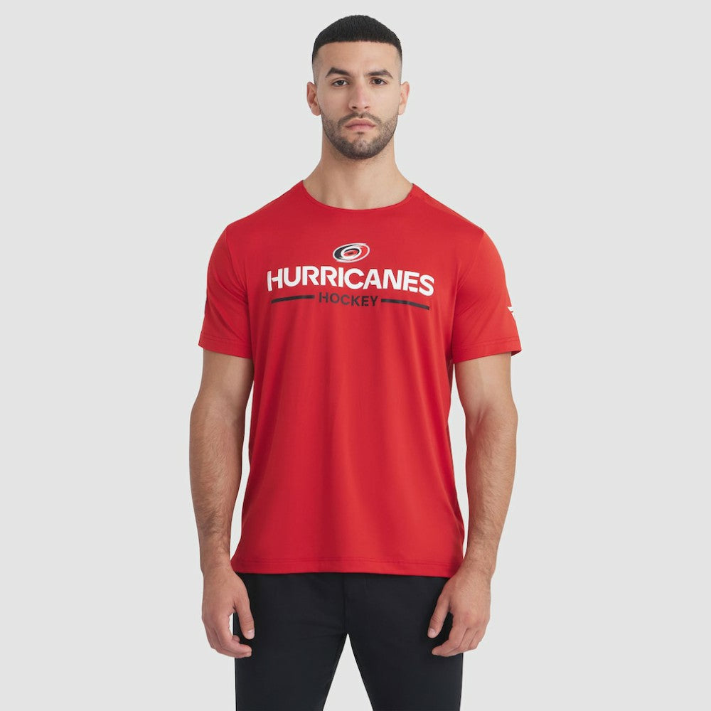 Carolina Hurricanes Fanatics Authentic Pro Rink Tech T-Shirt - Red | US 202495571