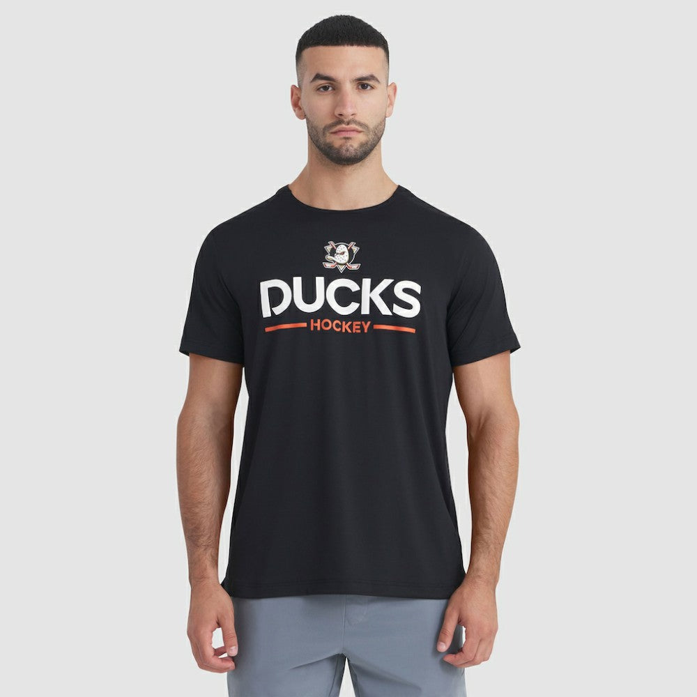 Anaheim Ducks Fanatics Authentic Pro Rink Tech T-Shirt - Black | US 202495574