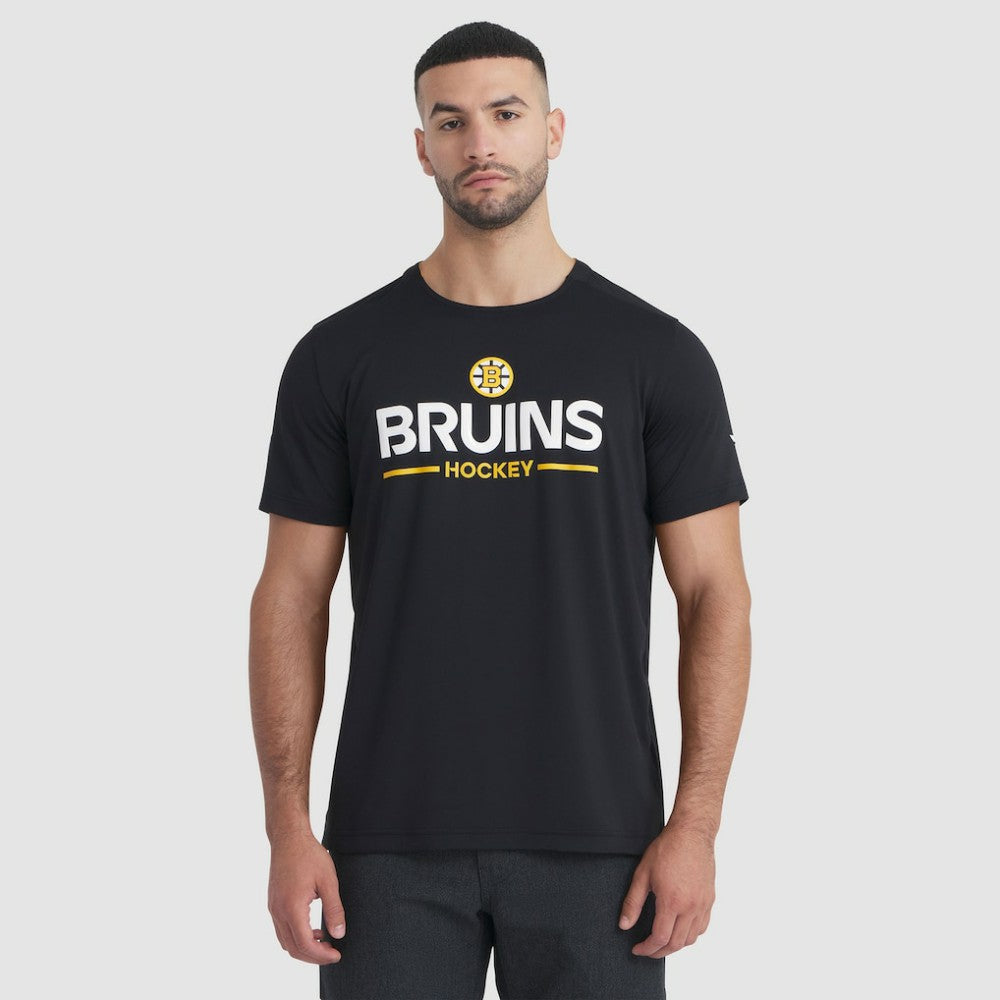 Boston Bruins Fanatics Authentic Pro Rink Tech T-Shirt - Black | US 202495576