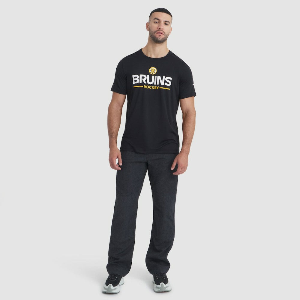 Boston Bruins Fanatics Authentic Pro Rink Tech T-Shirt - Black | US 202495576