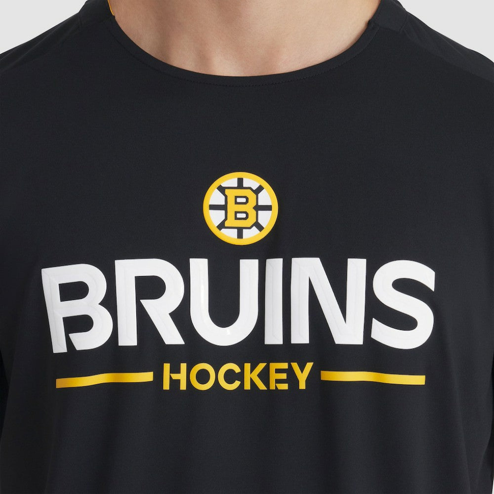 Boston Bruins Fanatics Authentic Pro Rink Tech T-Shirt - Black | US 202495576