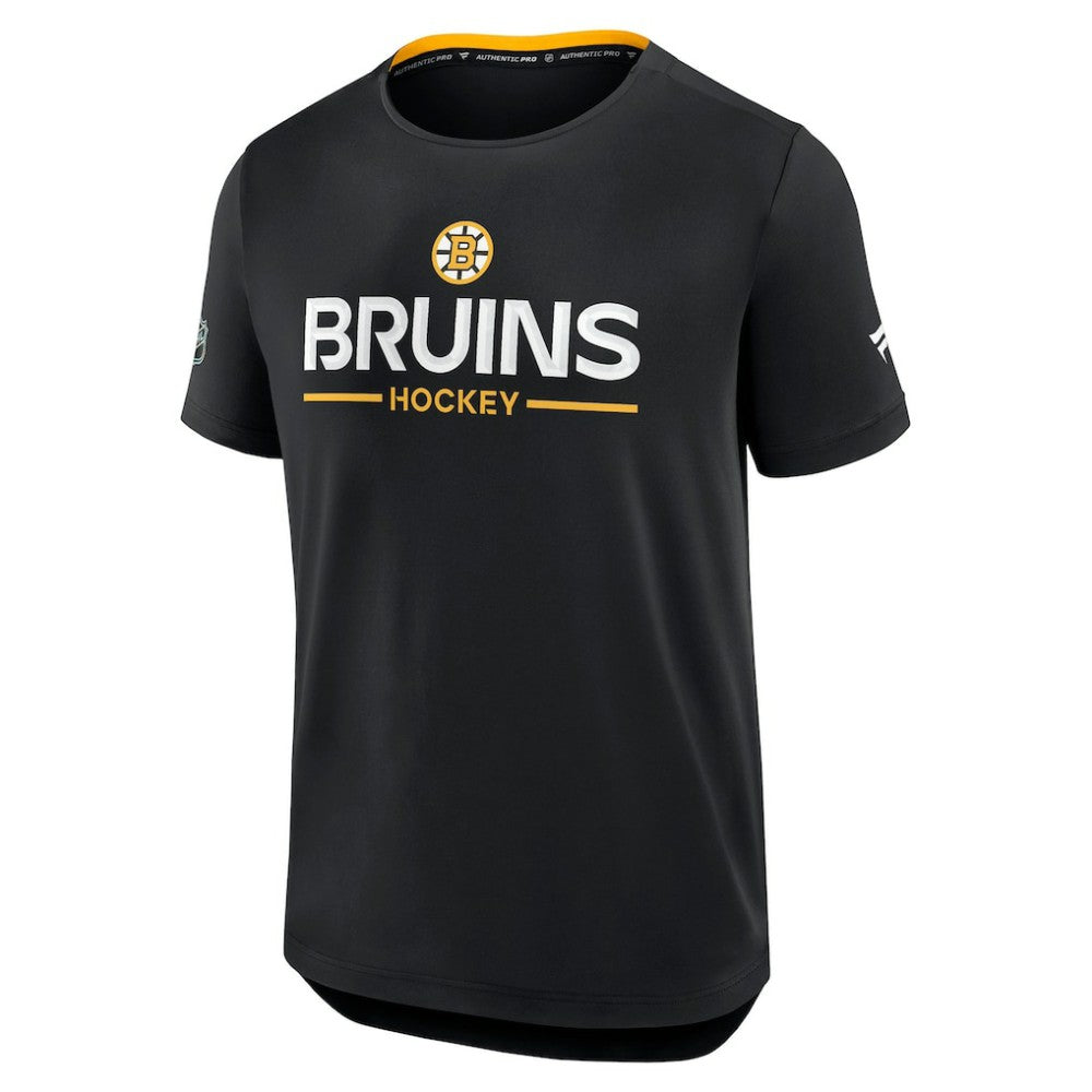Boston Bruins Fanatics Authentic Pro Rink Tech T-Shirt - Black | US 202495576