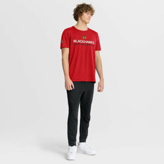 Chicago Blackhawks Fanatics Authentic Pro Rink Tech T-Shirt - Red | US 202495578