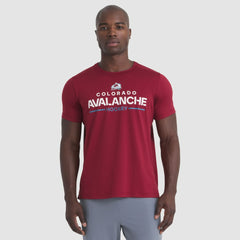 Colorado Avalanche Fanatics Authentic Pro Rink Tech T-Shirt - Burgundy | US 202495584
