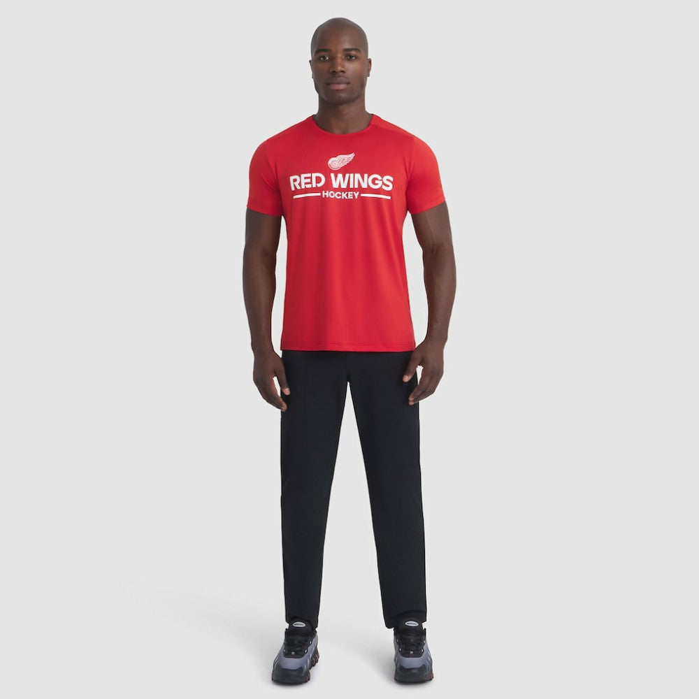 Detroit Red Wings Fanatics Authentic Pro Rink Tech T-Shirt - Red | US 202495600