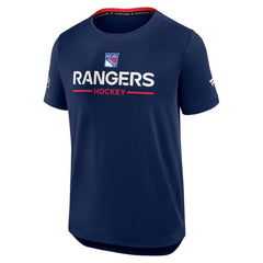 New York Rangers Fanatics Authentic Pro Rink Tech T-Shirt - Navy | US 202495614