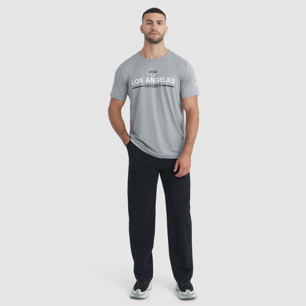 Los Angeles Kings Fanatics Authentic Pro Rink Tech T-Shirt - Gray | US 202495621