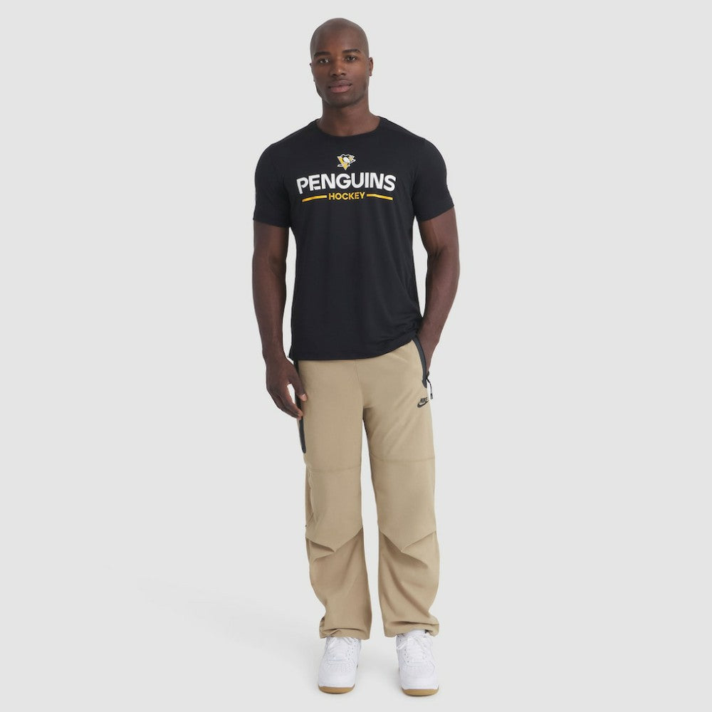 Pittsburgh Penguins Fanatics Authentic Pro Rink Tech T-Shirt - Black | US 202495622