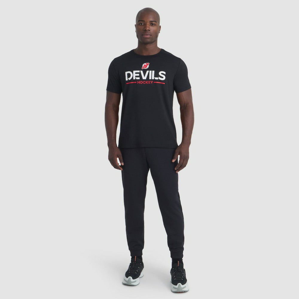 New Jersey Devils Fanatics Authentic Pro Rink Tech T-Shirt - Black | US 202495633