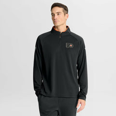 Philadelphia Flyers Fanatics Authentic Pro Rink Training Quarter-Zip Pullover - Black | US 202495651