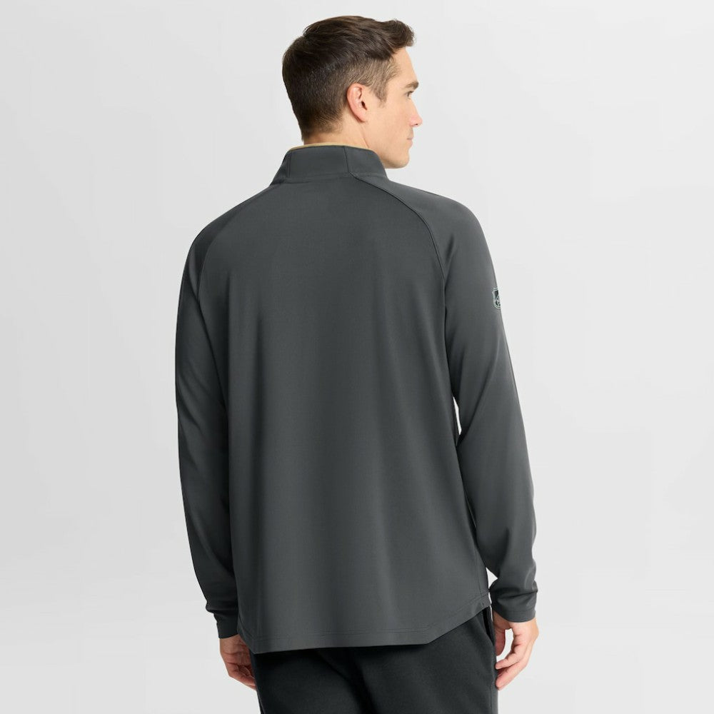 Vegas Golden Knights Fanatics Authentic Pro Rink Training Quarter-Zip Pullover - Gray | US 202495663