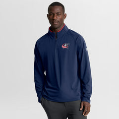 Columbus Blue Jackets Fanatics Authentic Pro Rink Training Quarter-Zip Pullover - Navy | US 202495681