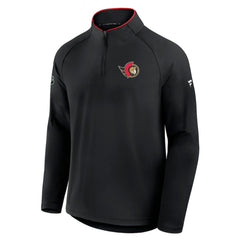 Ottawa Senators Fanatics Authentic Pro Rink Training Quarter-Zip Pullover - Black | US 202495698