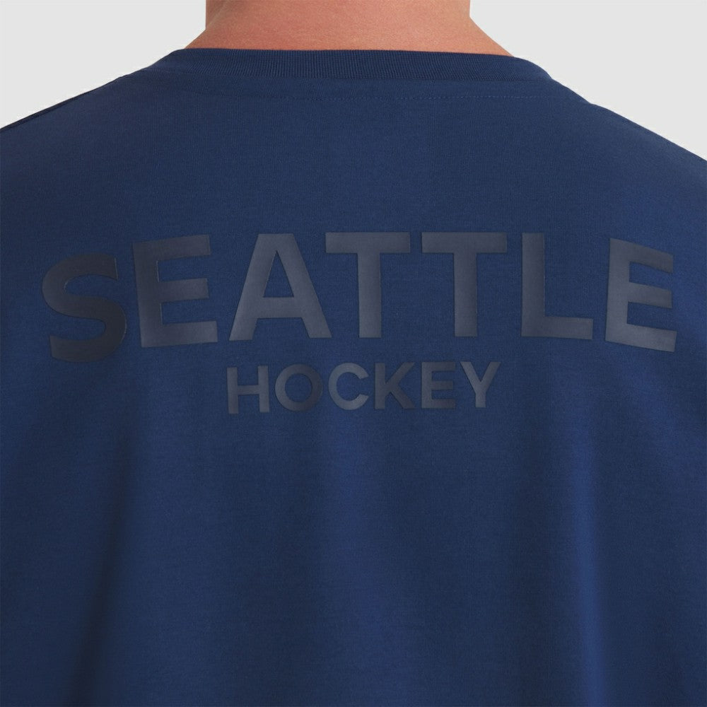 Seattle Kraken Fanatics Authentic Pro Road Tri-Blend Sweatshirt - Deep Sea Blue | US 202495759