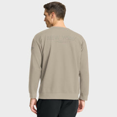 New York Islanders Fanatics Authentic Pro Road Tri-Blend Sweatshirt - Tan | US 202495770