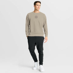 New York Islanders Fanatics Authentic Pro Road Tri-Blend Sweatshirt - Tan | US 202495770