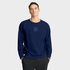 New York Rangers Fanatics Authentic Pro Road Tri-Blend Sweatshirt - Navy | US 202495784