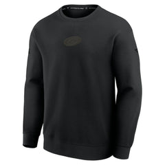 Carolina Hurricanes Fanatics Authentic Pro Road Tri-Blend Sweatshirt - Black | US 202495790