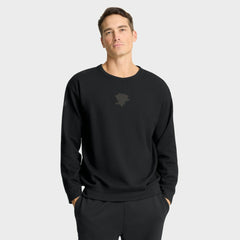 Pittsburgh Penguins Fanatics Authentic Pro Road Tri-Blend Sweatshirt - Black | US 202495831