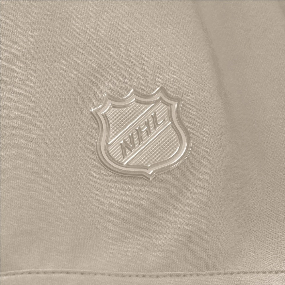 Detroit Red Wings Fanatics Authentic Pro Road Short Sleeve Hoodie - Tan | US 202496094