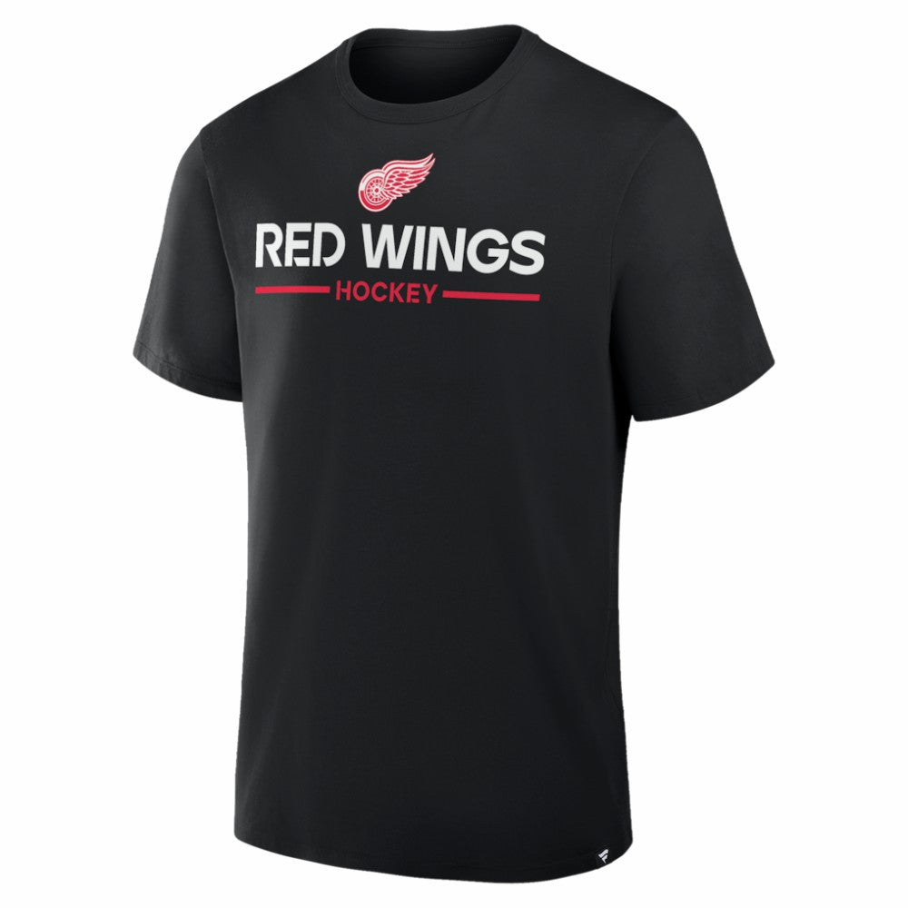 Detroit Red Wings Fanatics Authentic Pro Primary T-Shirt - Black | US 202496198