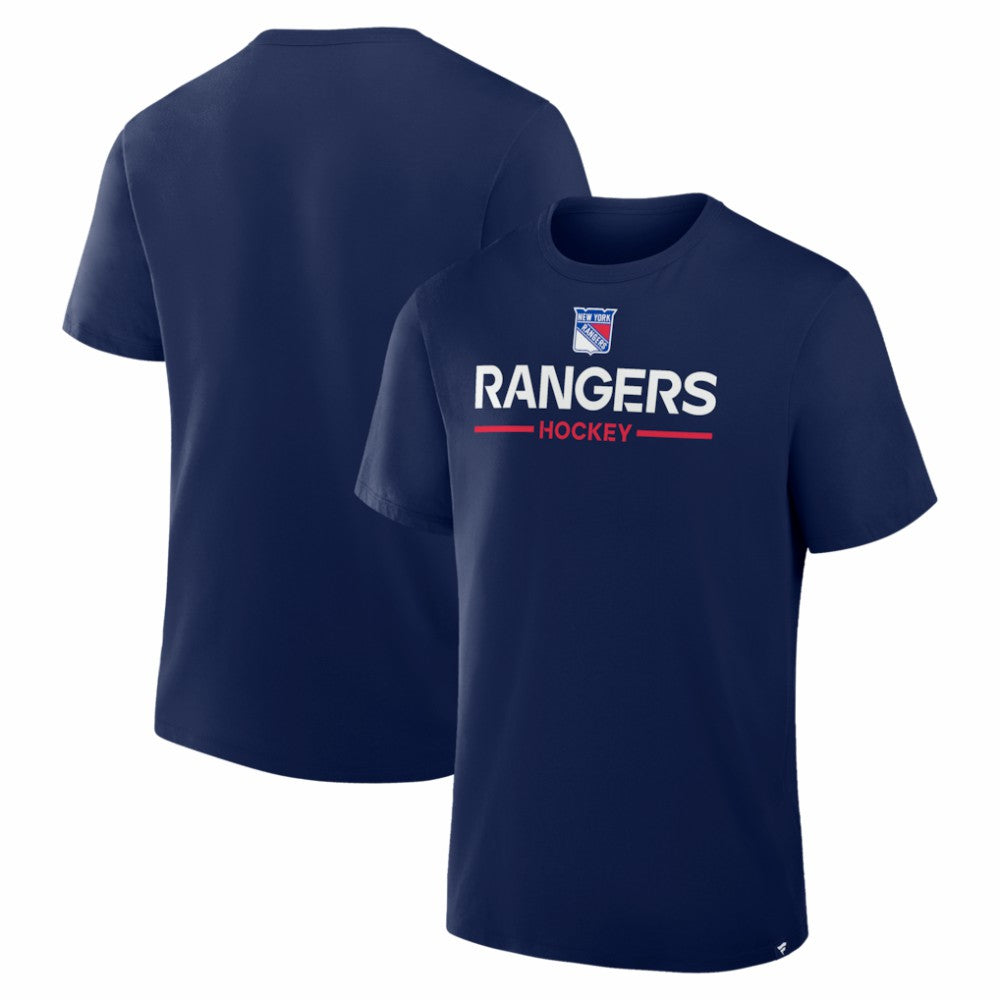 New York Rangers Fanatics Authentic Pro Primary T-Shirt - Navy | US 202496207