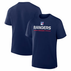 New York Rangers Fanatics Authentic Pro Primary T-Shirt - Navy | US 202496207