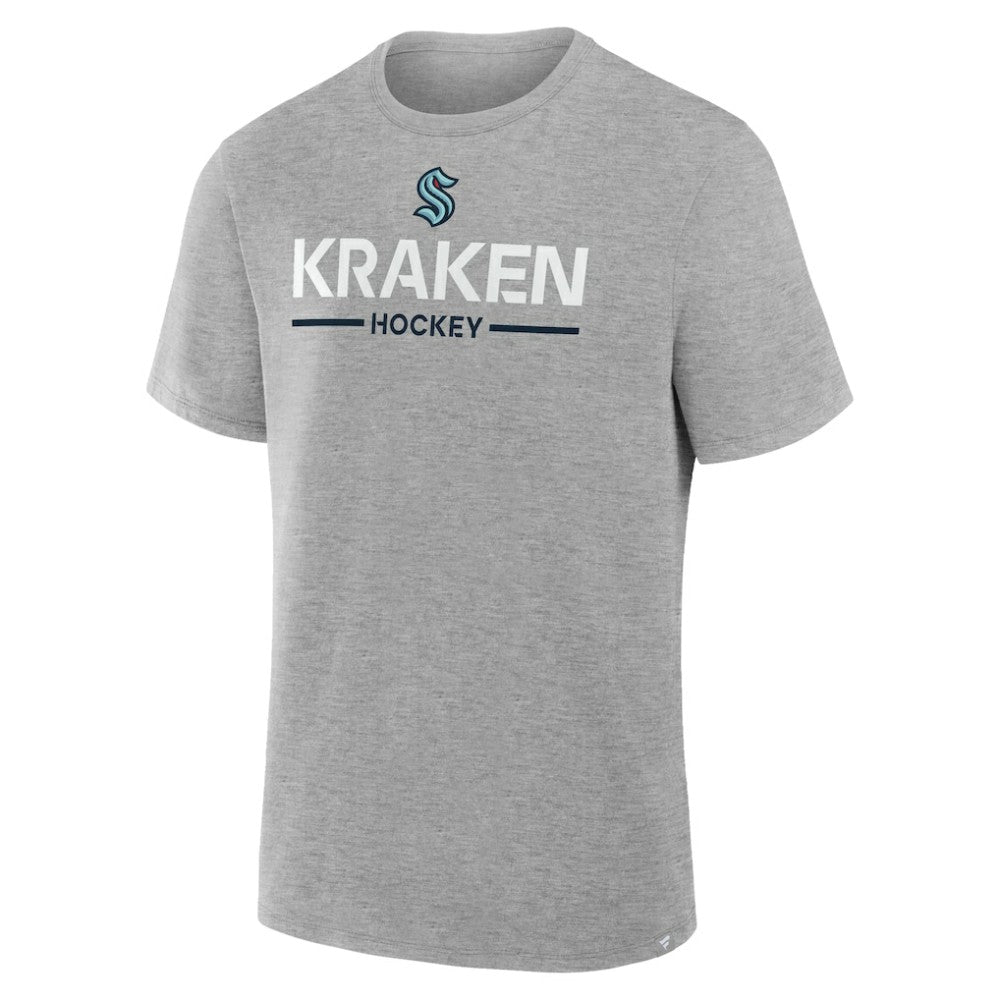 Seattle Kraken Fanatics Authentic Pro Primary T-Shirt - Gray | US 202496216