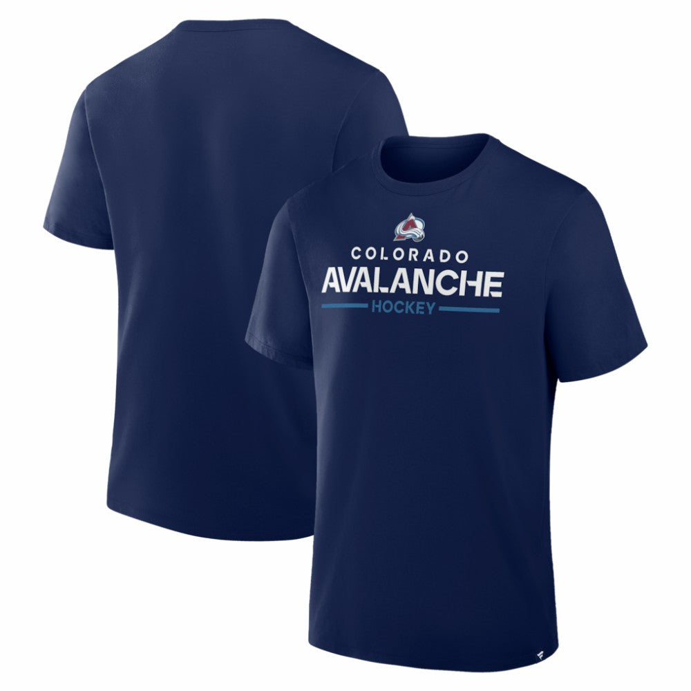 Colorado Avalanche Fanatics Authentic Pro Primary T-Shirt - Navy | US 202496235