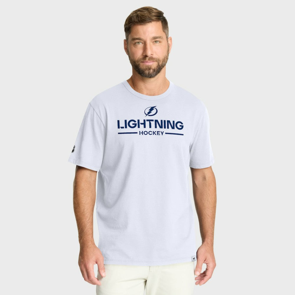 Tampa Bay Lightning Fanatics Authentic Pro Primary T-Shirt - White | US 202496256