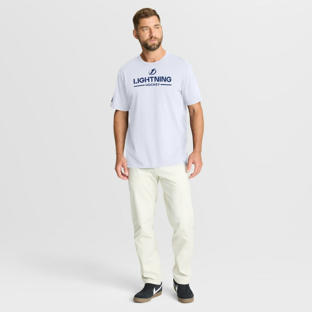 Tampa Bay Lightning Fanatics Authentic Pro Primary T-Shirt - White | US 202496256