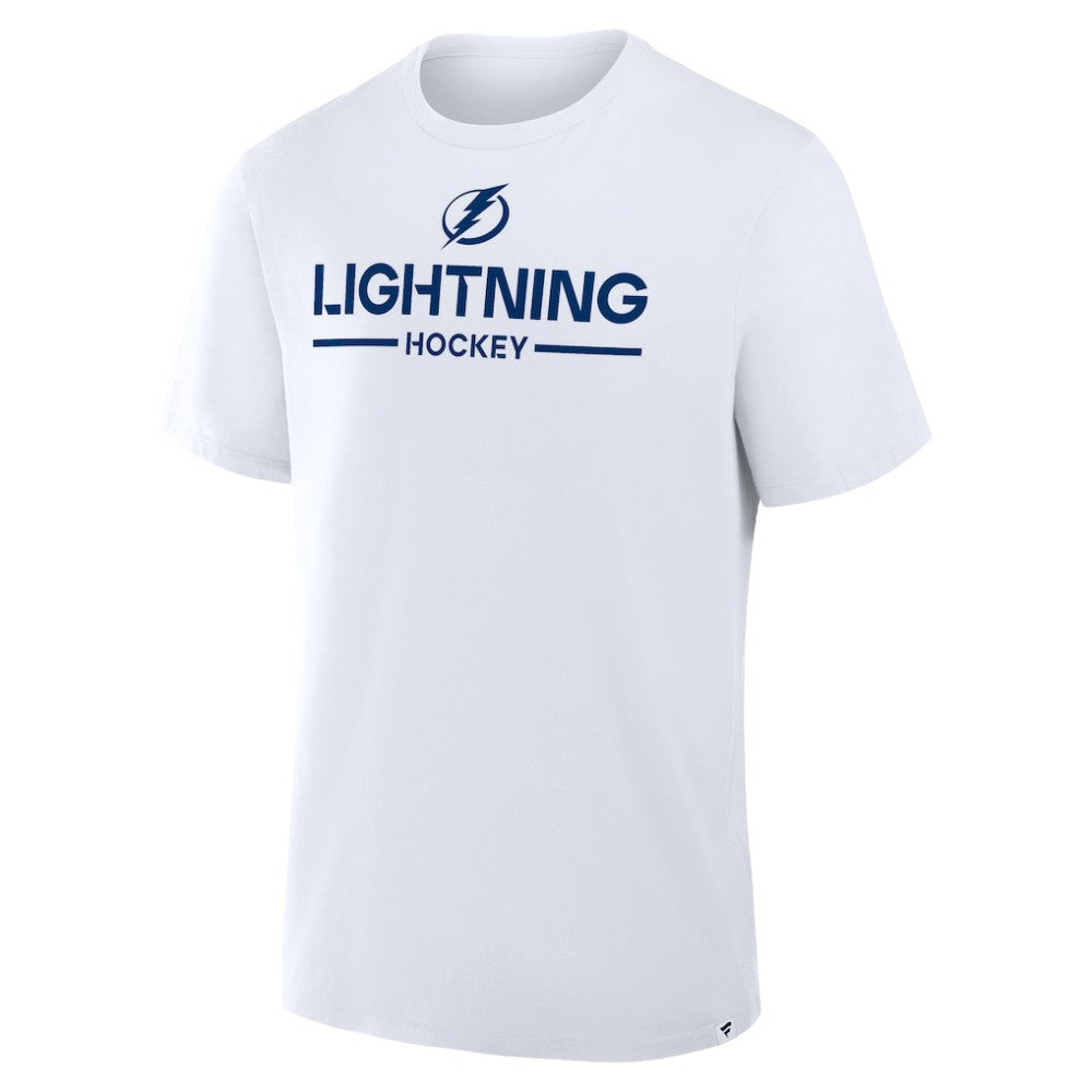 Tampa Bay Lightning Fanatics Authentic Pro Primary T-Shirt - White | US 202496256